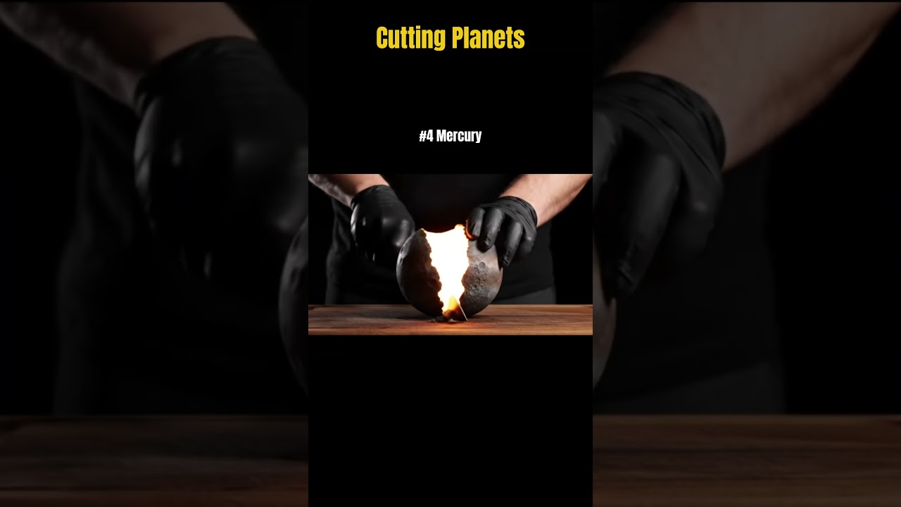 Every Planet Cut in Half (Insanely Satisfying)