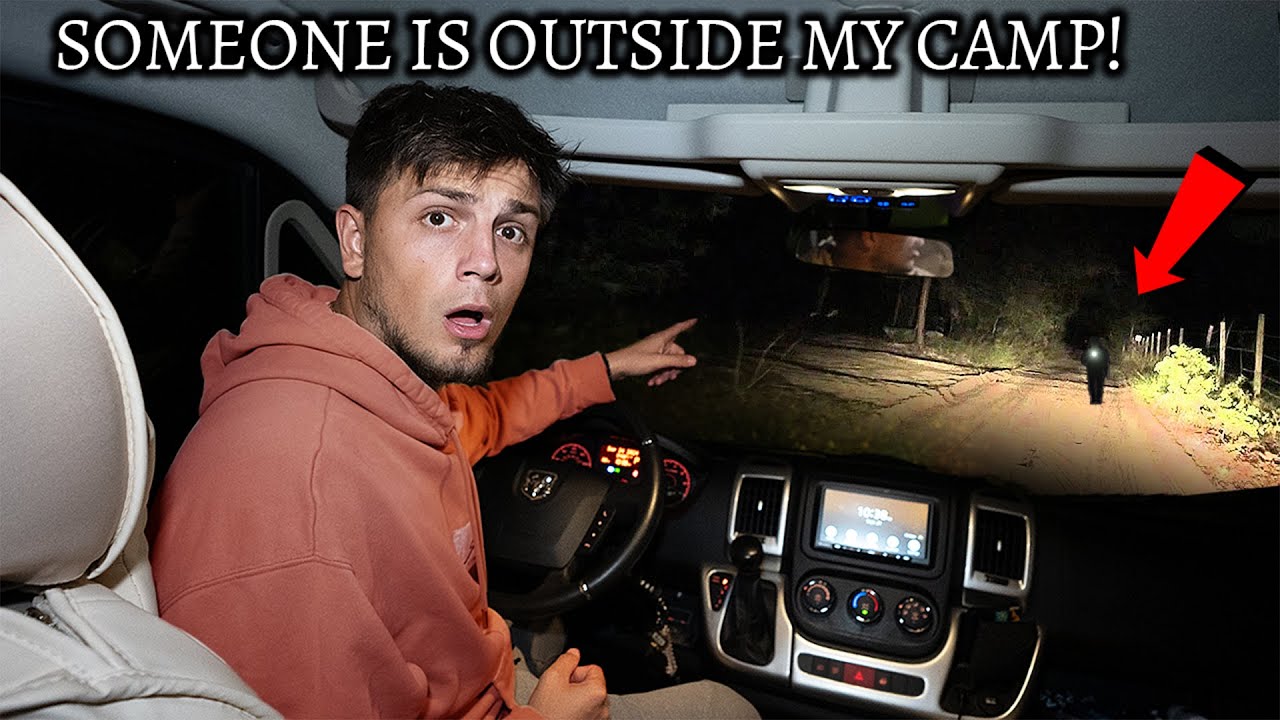 TERRIFYING Camping In Haunted Forest - Someone Was Outside Our CAMP! VERY SCARY