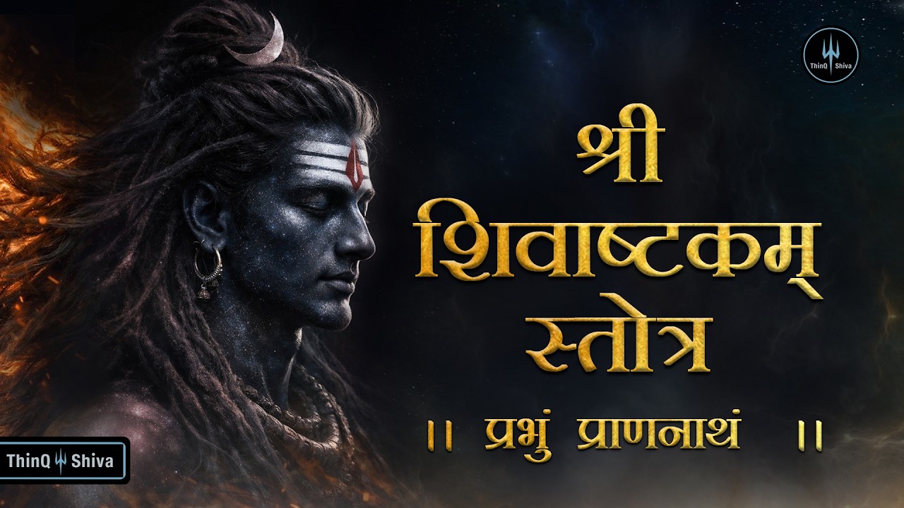 Shivashtakam with Lyrics (शिवाष्टकम) - Most Powerful Chant of Lord Shiva | Peace & Spiritual Growth