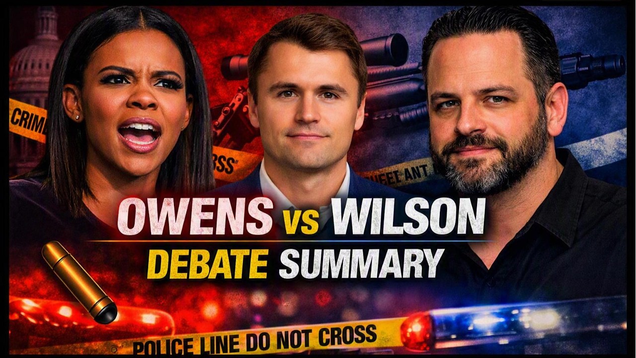 FedSlop vs Facts: Candace Owens & Andrew Wilson Debate the Charlie Kirk Assassination