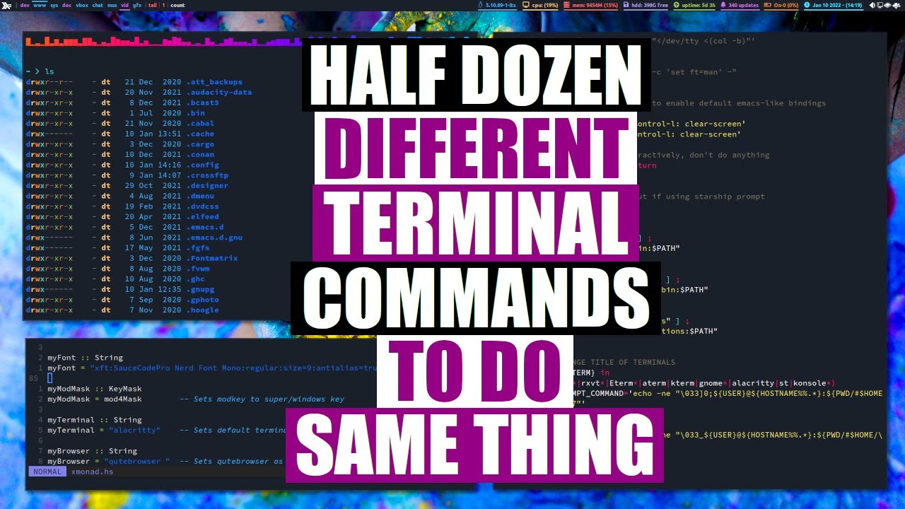 So Many Linux Terminal Commands Do The Same Thing