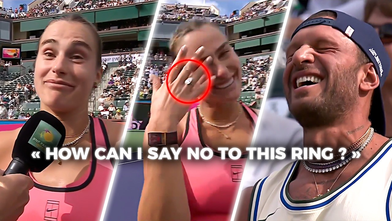 “How Can I Say No to This Ring?” 💍| Aryna Sabalenka On-Court Interview | Indian Wells 2026 2nd Round