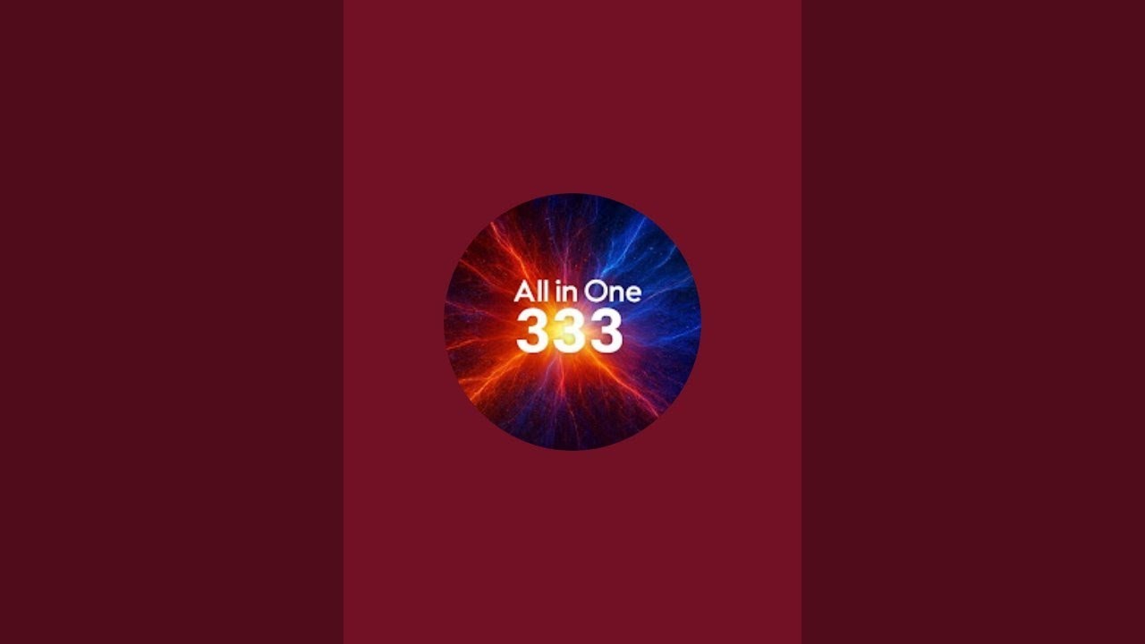 Subscriber name writing. All in One 333 is live