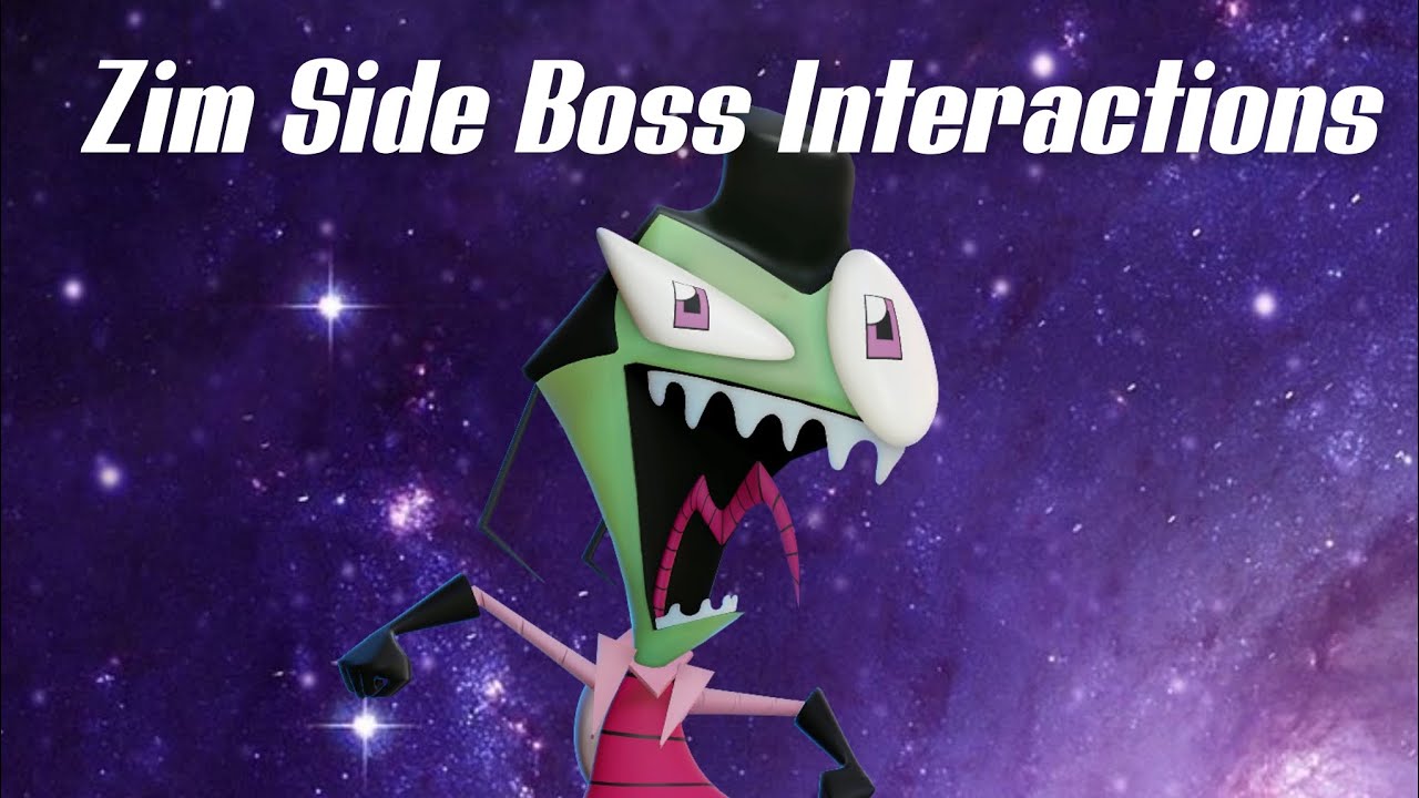 Nickelodeon All-Star Brawl 2 - Zim Side Boss Interactions