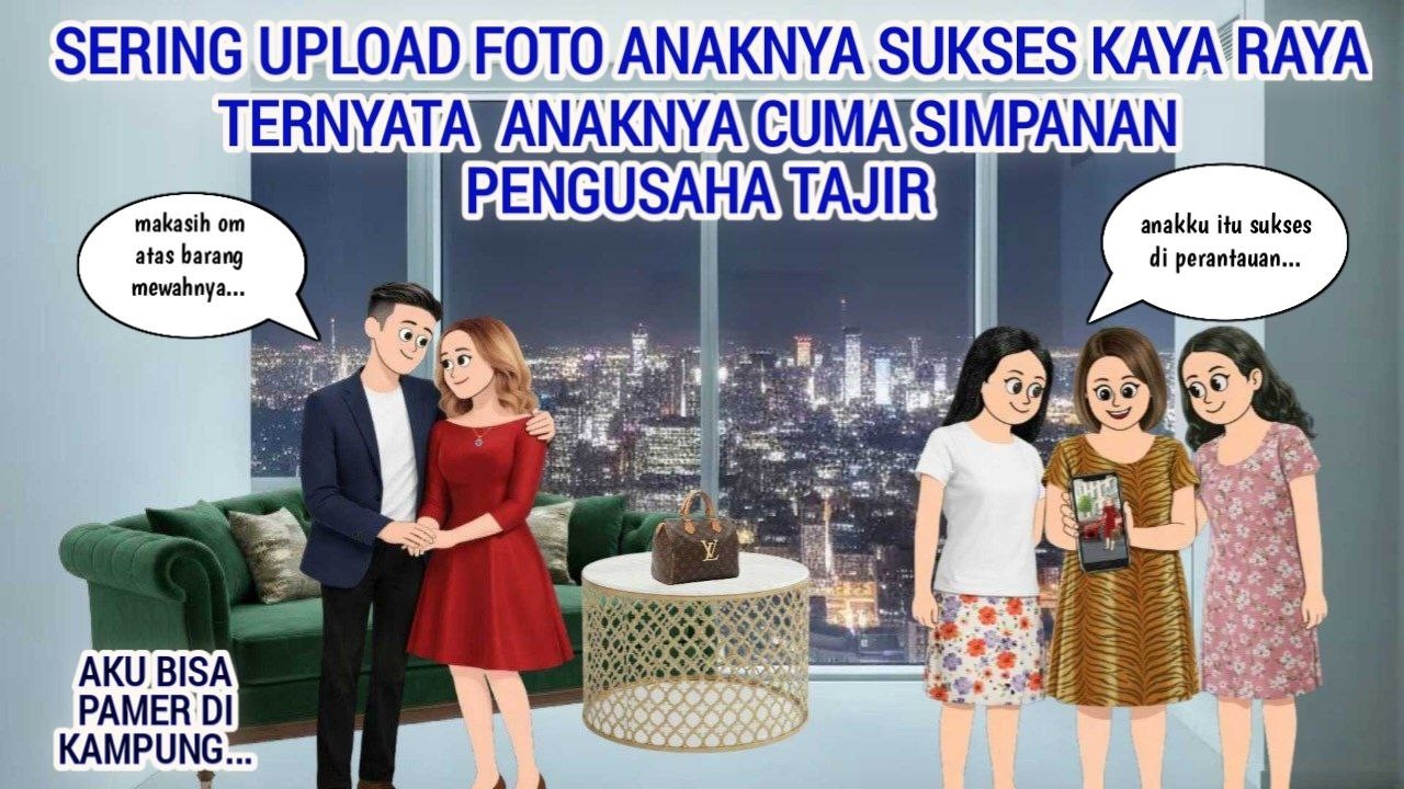 SERING UPLOAD FOTO ANAKNYA SUKSES KAYA RAYA, TERNYATA ANAKNYA CUMA SIMPANAN PENGUSAHA TAJIR