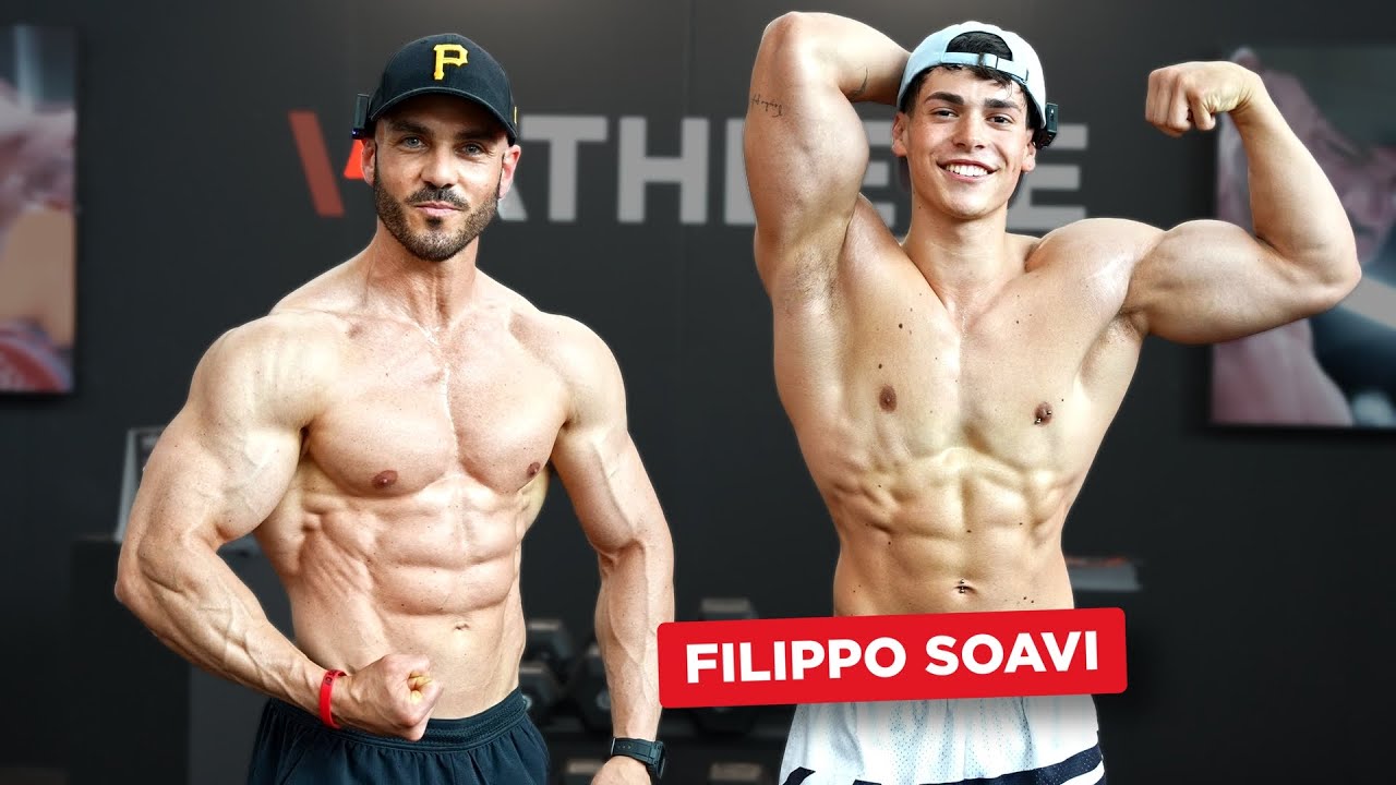 Allenamento SPALLE, SCHIENA, BICIPITI con Filippo Soavi - Rimini Wellness 2024