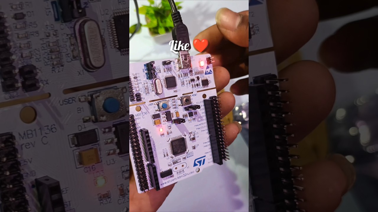 🔥 STM32F446RE Unboxing + First Code! | Blink LED in 5 Minutes #stm32 #mrinnovation #blink #stm