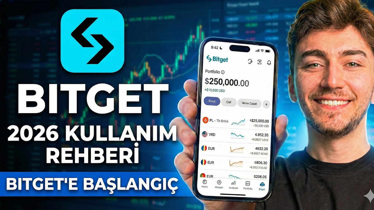 2026 Bitget Mobil Kullanım Rehberi I Para yatırma-&ccedil;ekme & alım-satım nasıl yapılır?