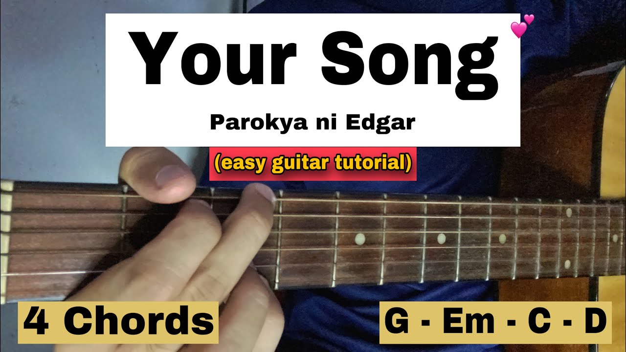 Your Song - Parokya ni Edgar | Easy Guitar Tutorial