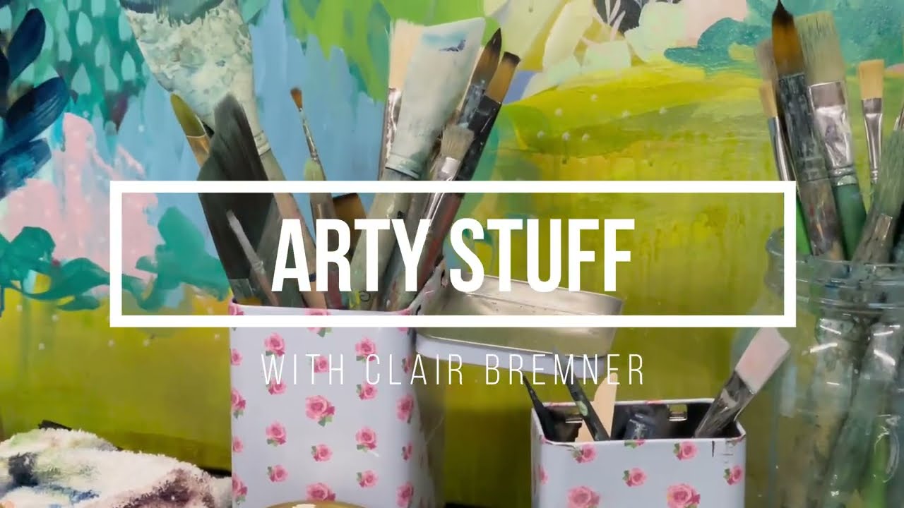 Arty Stuff Vlog - Aug 2022 - Modern Impressionisim painting - Liquitex heavy body acrylic