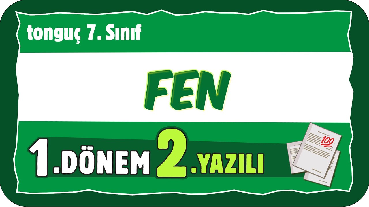 7.Sınıf Fen 1.Dönem 2.Yazılıya Hazırlık 📑 #7FEN1D2Y #2026