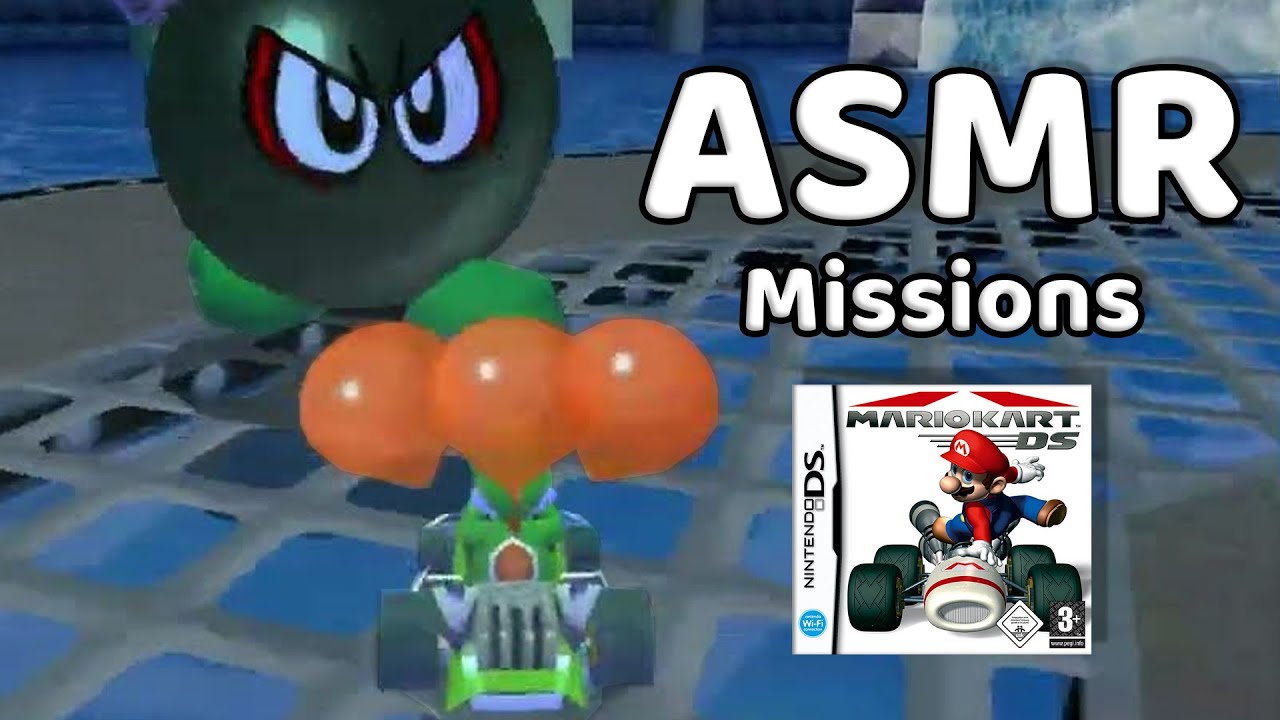 ASMR - Les Missions pour Dormir de Mario Kart DS #1