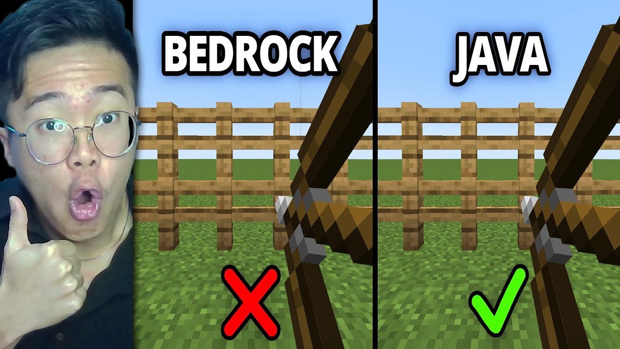 TERNYATA INILAH Perbedaan Minecraft JAVA dan BEDROCK (NOTCH MEMANG LUAR BIASA!!!)