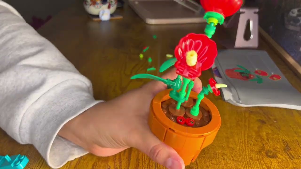 Build a Lego Tiny Plant with Me! Lego #10329