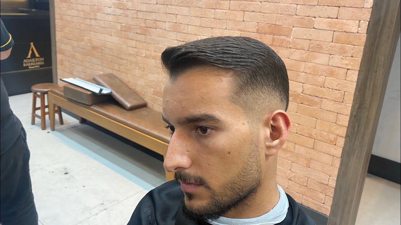 Como cortar o topo é fazer conexão com o degradê | jeito certo de polir degradê | tutorial