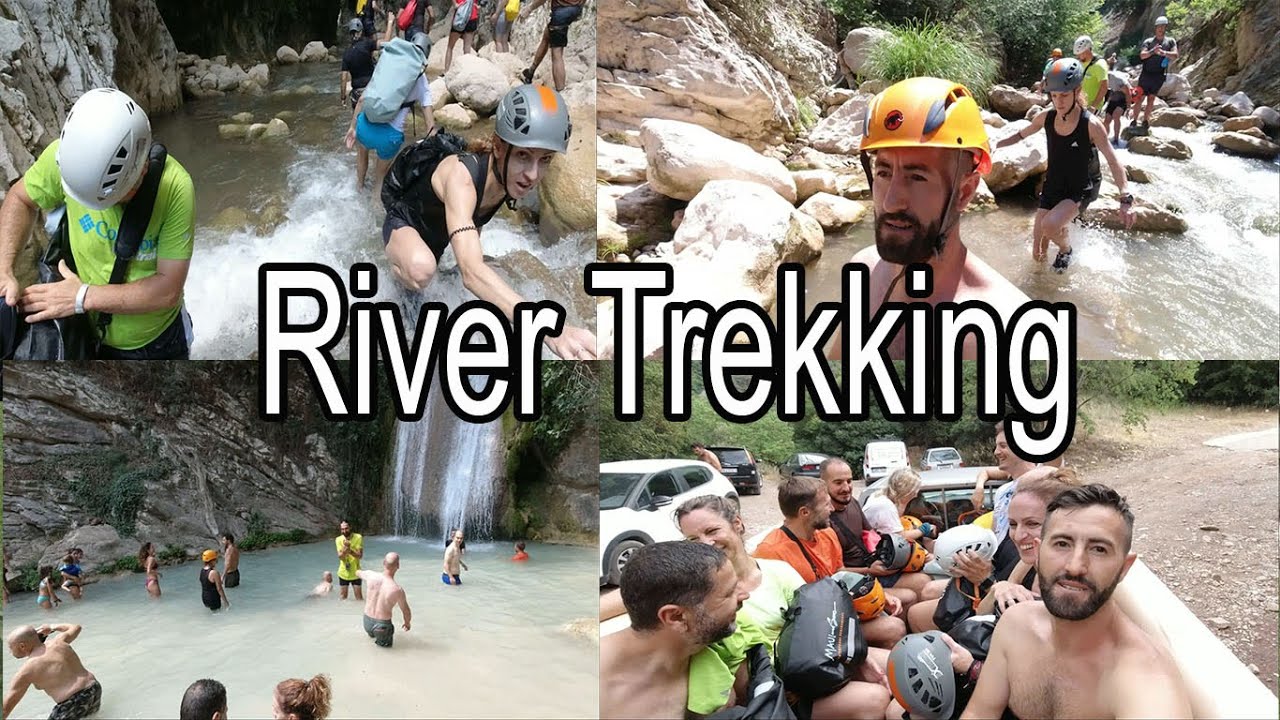 River Trekking in Greece | &Pi;&omicron;&tau;&alpha;&mu;ό&sigmaf; Neda  #vlog 103