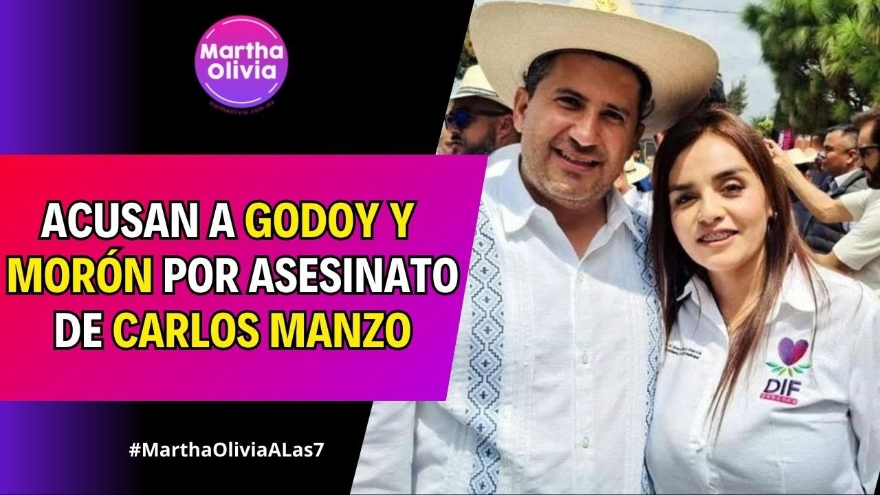 #MarthaOliviaALas9 | Quiroz, viuda de Carlos Manzo, acusa a morenistas del asesinato del alcalde