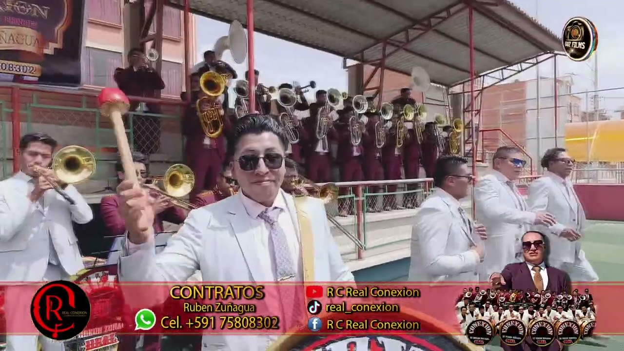 MIX PURA OSADIA ( HUAYNO ) - BANDA REAL CONEXION DE RUBEN ZUÑAGUA 