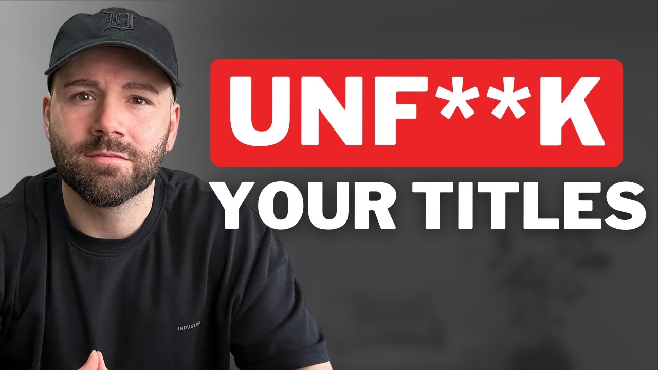 STOP Writing Your Titles Like This, It's Killing Your Views