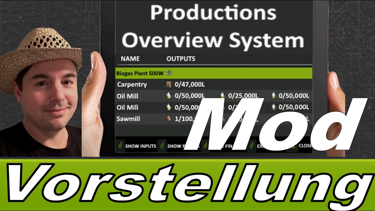 LS25 Mod Vorstellung Produktionsmanager Übersicht für Produktionen #ls25mods #farmingsimulator25