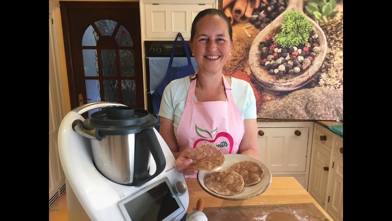 Thermomix chapatis, sticky dough, easy cleaning!