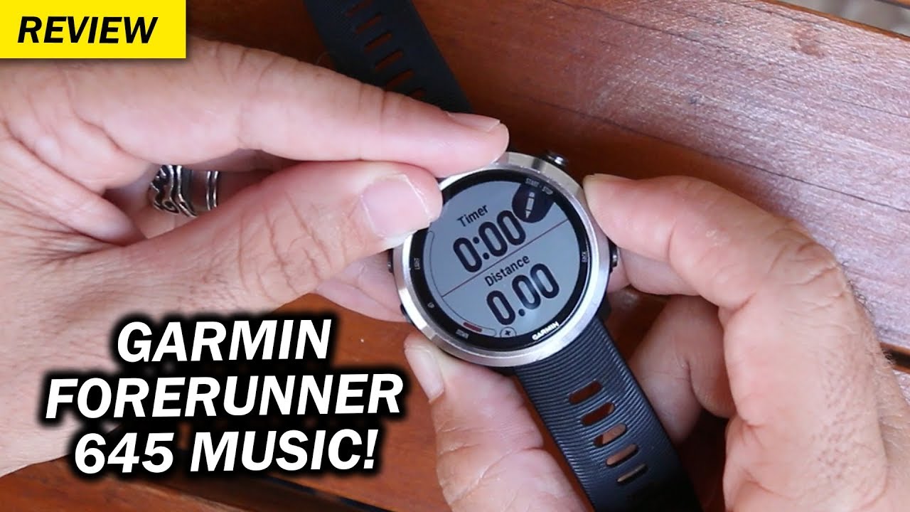 O MELHOR GPS PARA CORREDORES? Garmin Forerunner 645 Music - REVIEW