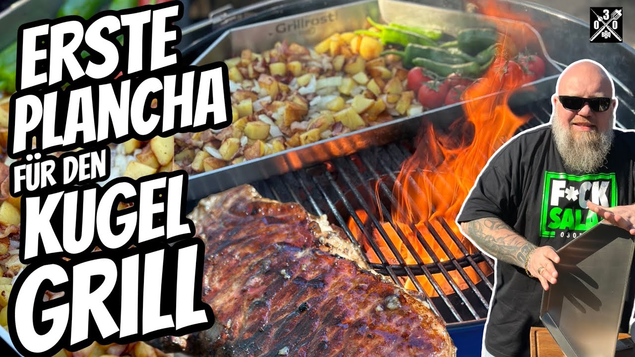 Plancha für den Kugelgrill Darauf haben viele gewartet - 030 BBQ