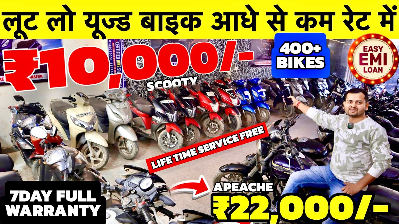 Second hand bike Delhi | ZoomBikes24 | Used Bike In Delhi | KTM,R15,MT15,Standard,Splendor,|AMV