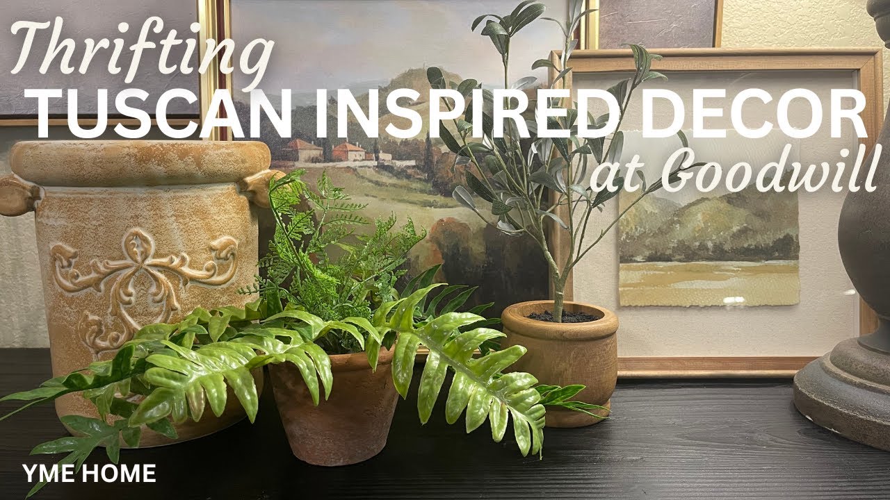 GOODWILL Thrifting for ITALIAN Inspired SUMMER HOME DECOR & HAUL/Decorating IDEAS/ Thrift with Me!