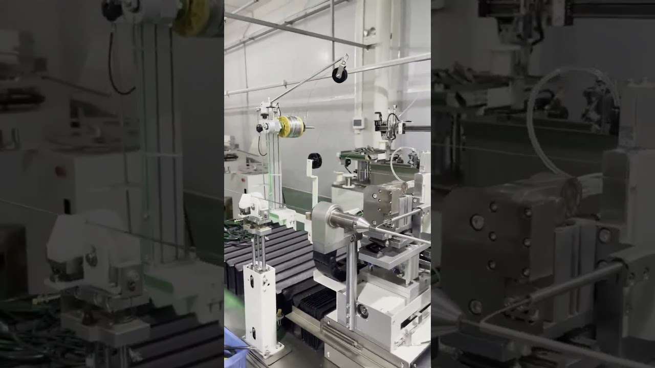 Fully Automatic Winding Machine Testing Before Shipment