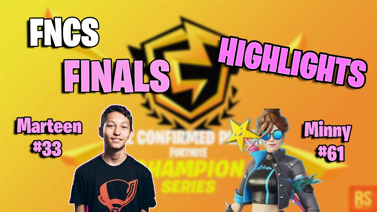 FNCS GRAND FINALS CZ/SK HIGHLIGHTS 🏆| Marteen, Minny