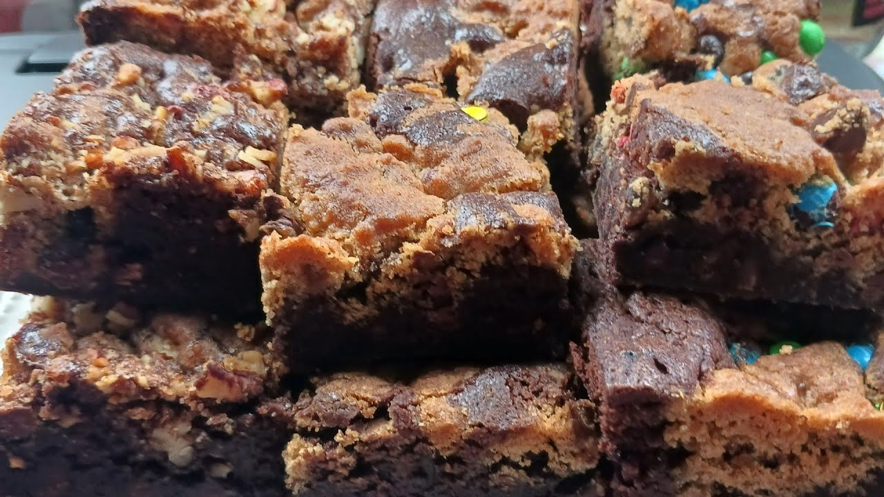 Brookies, Brownie meets Chocolate chip cookies. Voila, it is called brookies. Scrumptious & fudgy