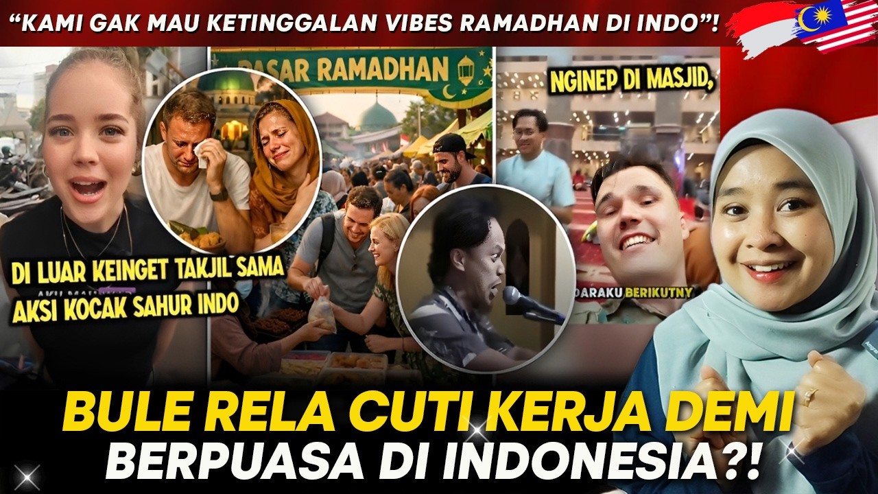 RAMADHAN PARA BULE BERBONDONG2 KE INDO! Rela Begini Demi Obati Rindu 