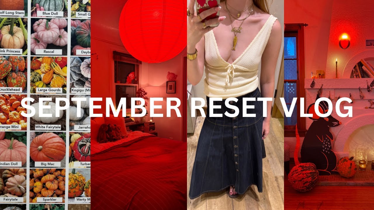 resetting for september: fall shopping, decorating for halloween, and a soup recipe!