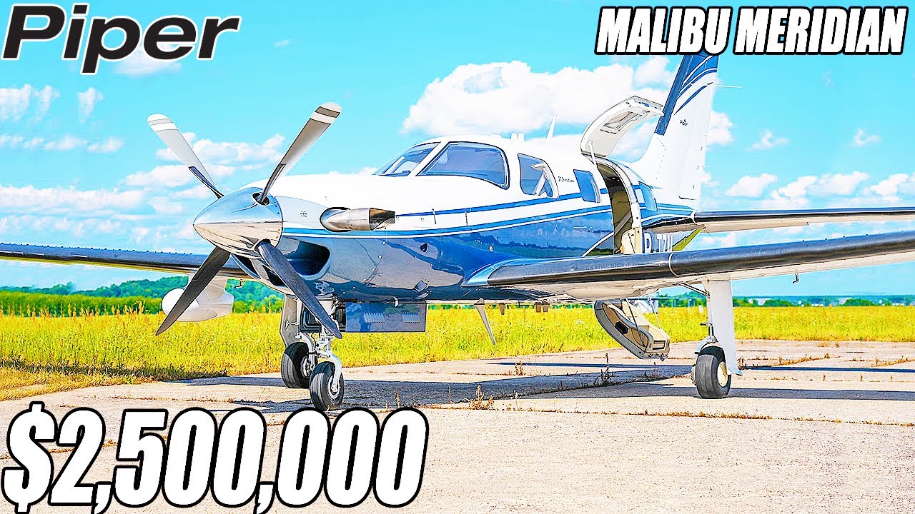 Внутри Piper Malibu Meridian стоимостью 2 500 000 долларов