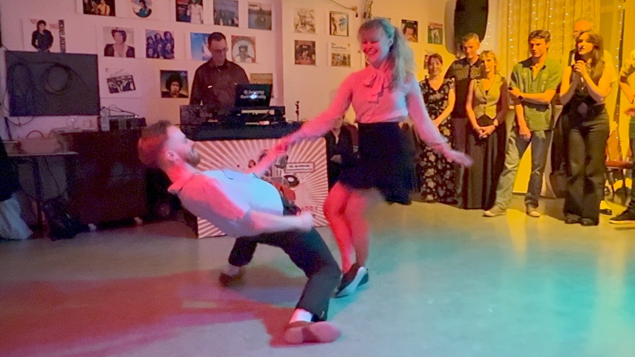 FUN Boogie Woogie Dance Improvisation - Sondre & Tanya