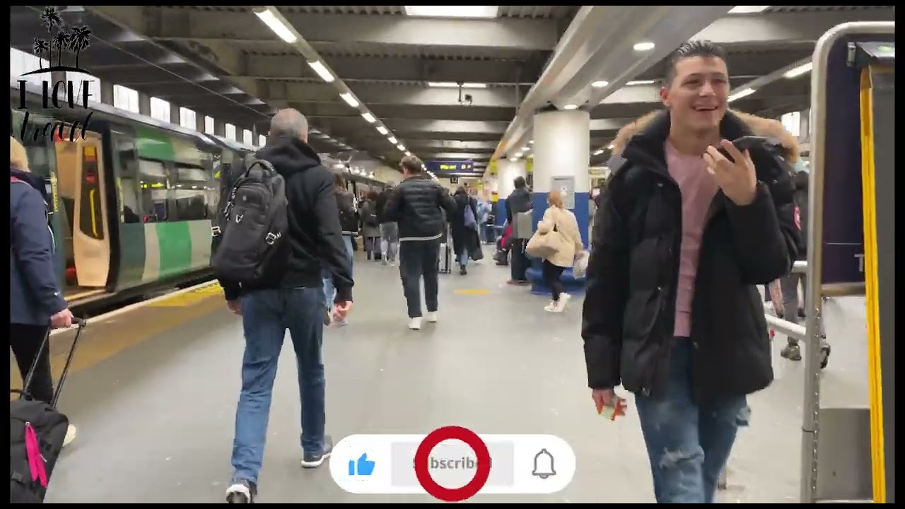 A short trip from Telford to London by train to buy car for best friend be with us and like subscrib