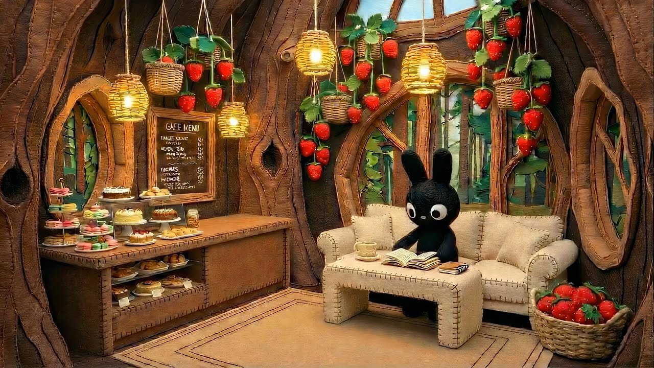 Quiet Hours with You 🐰 Lo-Fi Jazz for Studying & Gentle Concentration • Soft Felt Mood