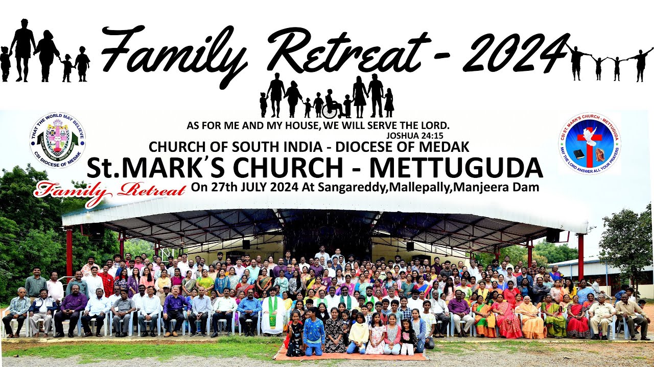Family Retreat Vlog - 2024 | CSI St. Mark's Church Mettuguda