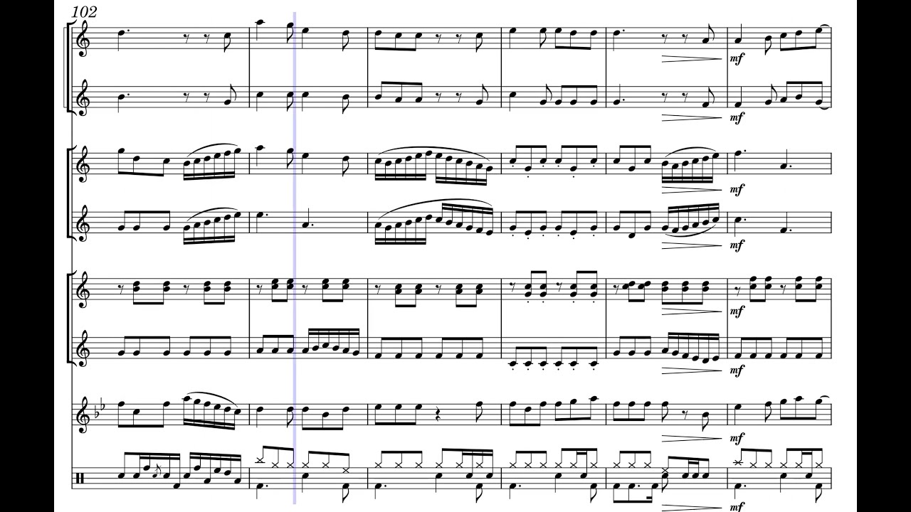 Call it Grace | Brass Band Arrangement - Partitura fanfara