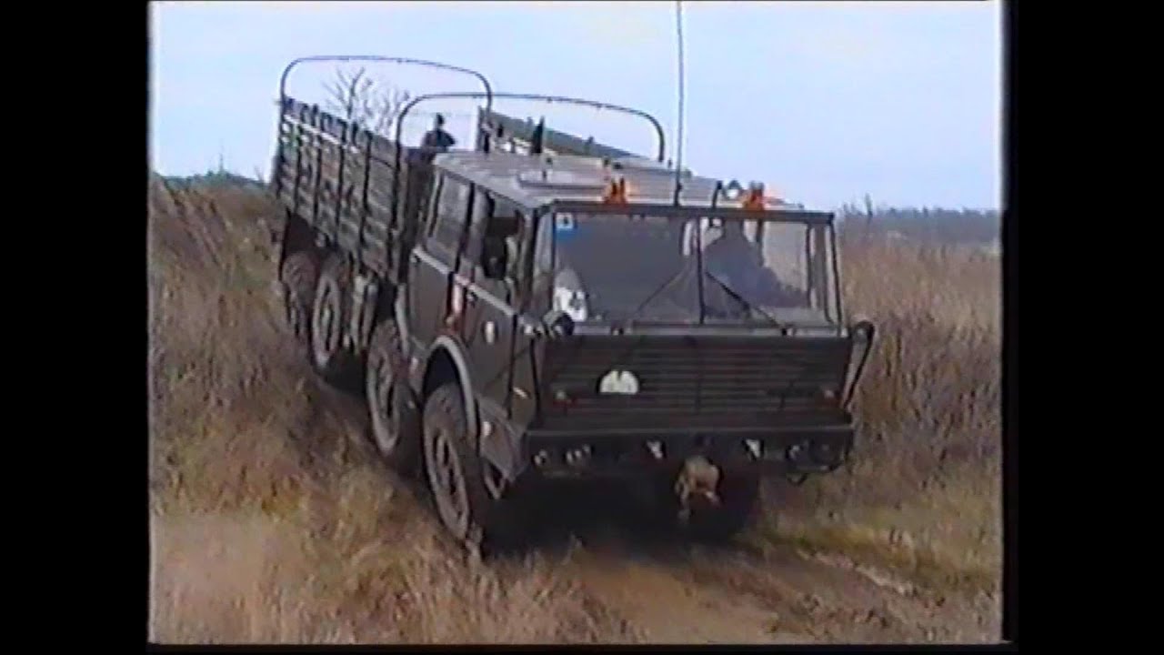 Tatra 813 Kolos, 815 Dakar - teréní jízdy 1 (off road driving)