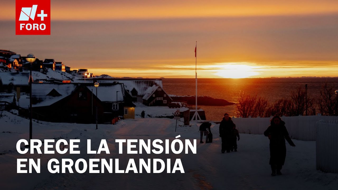 Tensión en Groenlandia por planes de Trump
