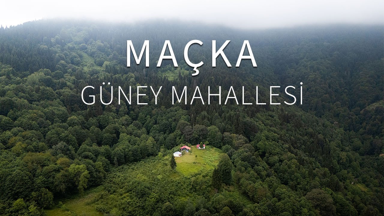 Kamaha'dan Güney Mahallesi - Maçka | Hava Çekimi 4K