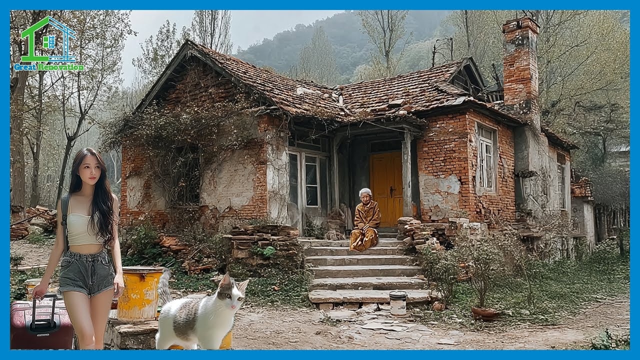 Renovando una casa antigua con su abuela:Una ni&ntilde;a genio convierte un espacio rural en un nuevo hogar
