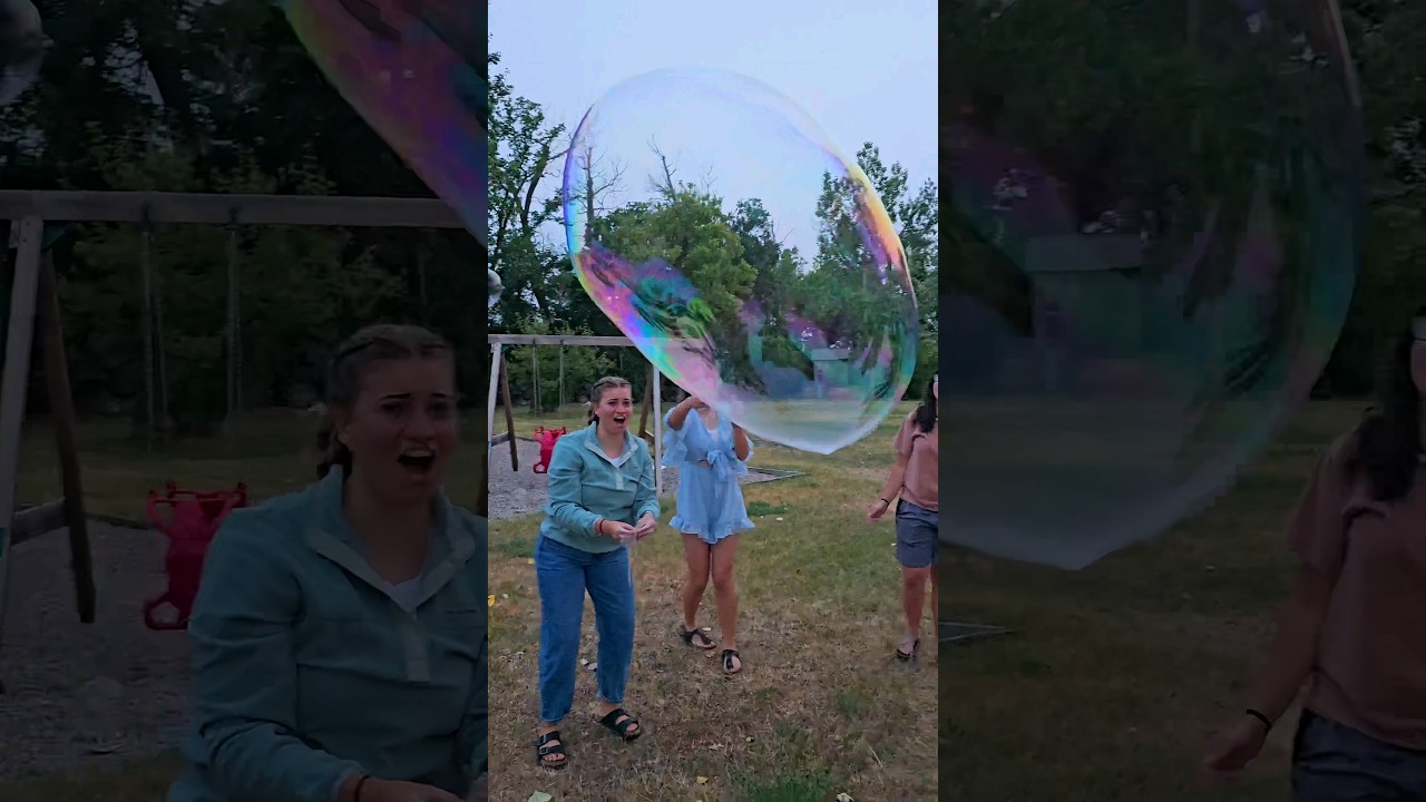 Создаём гигантские пузыри!
