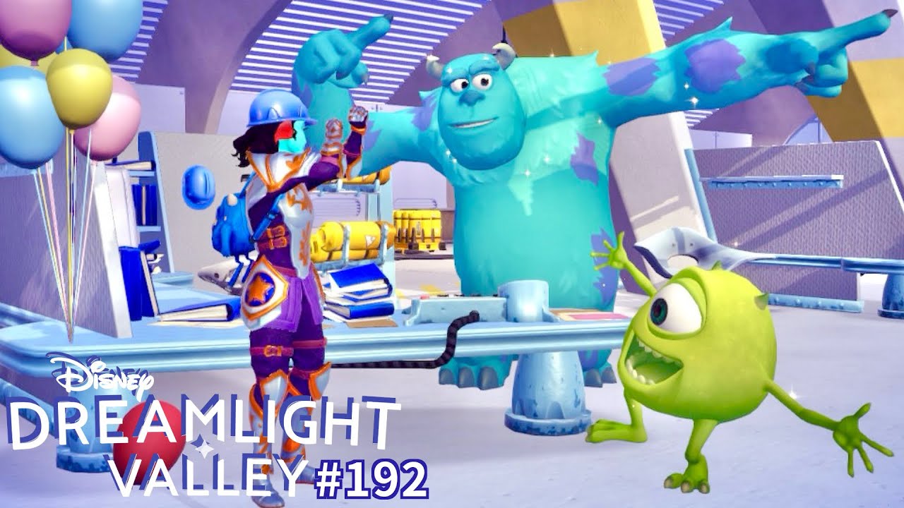 Débloquer Sulli & Bob 🧸 Monstres & compagnie ! Record tape-à-l’oeil - Disney Dreamlight Valley 195