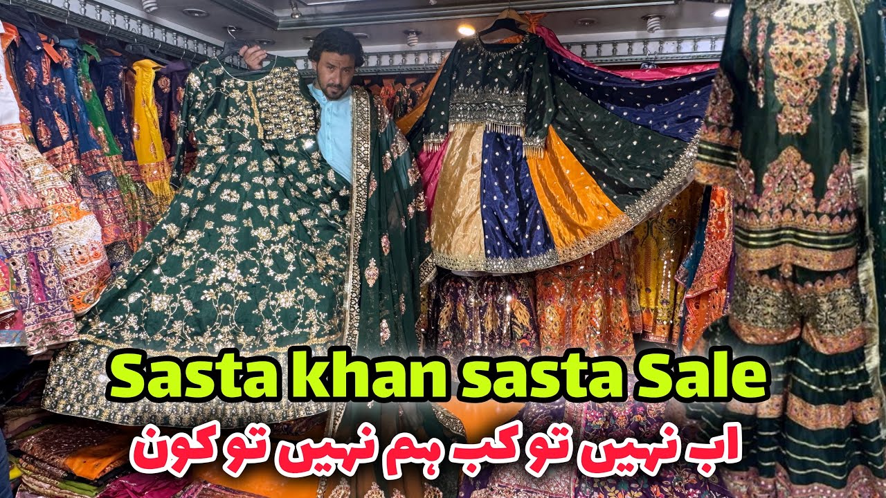 Sasta Khan Ne Dubara Sale Laga de😱 Gota Patti Work Designs🔥 Mehndi Dress & Wedding Shawls