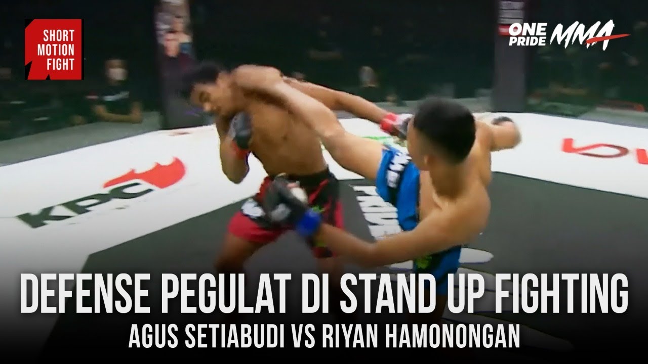 Defense Pegulat di Pertarungan Stand Up Fighting | Short Motion Fight