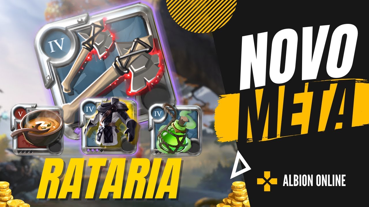NOVO META PVE: 2.4M EM 30 MINUTOS (RATO) | Albion Online