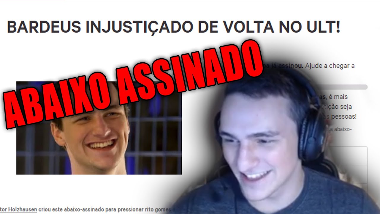 Bardeus pode voltar pro ULT ?? 👀👀